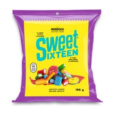 Mondoux Sweet Sixteen Assorted Licorice Candies, 185g/6.5 oz