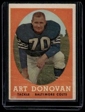 1958 Topps #106 Art Donovan