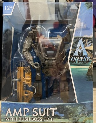 McFarlane Avatar The Way of Water Megafig Amp Suit with Bush Boss FD-11