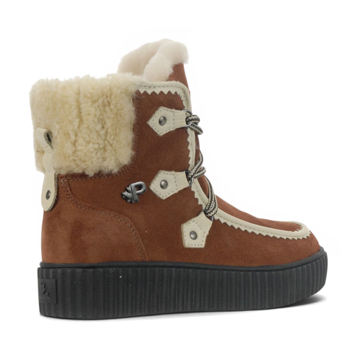 Pajar Women's Aby R Woody/Bone Suede Winter Boots image 3