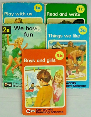 Key Words Reading Scheme Ladybird Book Series 641 Bundle 1a 1c 2a 3a 3b Play