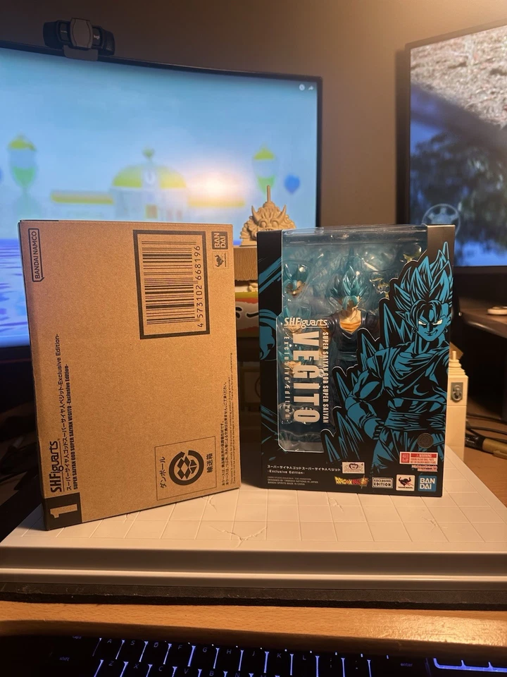 Sh Figuarts Super Saiyan God Super Saiyan Vegito Exclusivo Foto 3 de 4