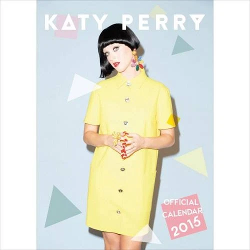 CALENDRIER MURAL OFFICIEL BRITANNIQUE 2015 DE KATY PERRY