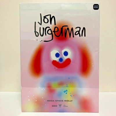 Pop Mart Mega Space Molly 400% Jon Burgerman Figure | eBay