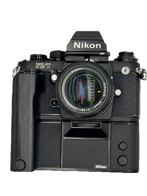 #ad Nikon F3 T F3 Titan HP SLR Film Camera with two Lenses amp; MD 4 Motor Drive VG $849.99