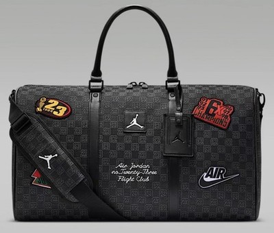 New Authentic Jordan Luxury Duffle Bag Luggage Travel Vacation 40l Champion Nike