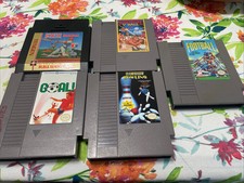 Nintendo NES 5 Game Lot V’Ball, R.B.I. Baseball, Goal, Bowling, Football L@@k
