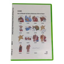 OESD - Star of Wonder by Nancy Halvorsen of Art to Heart - Embroidery CD Bernina