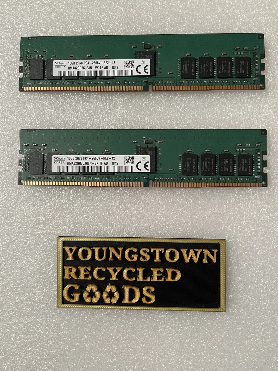 n*h様 8GBx2 DDR4 2666V ECC UDIMM サムスン SKh Samsung 8GB DDR4