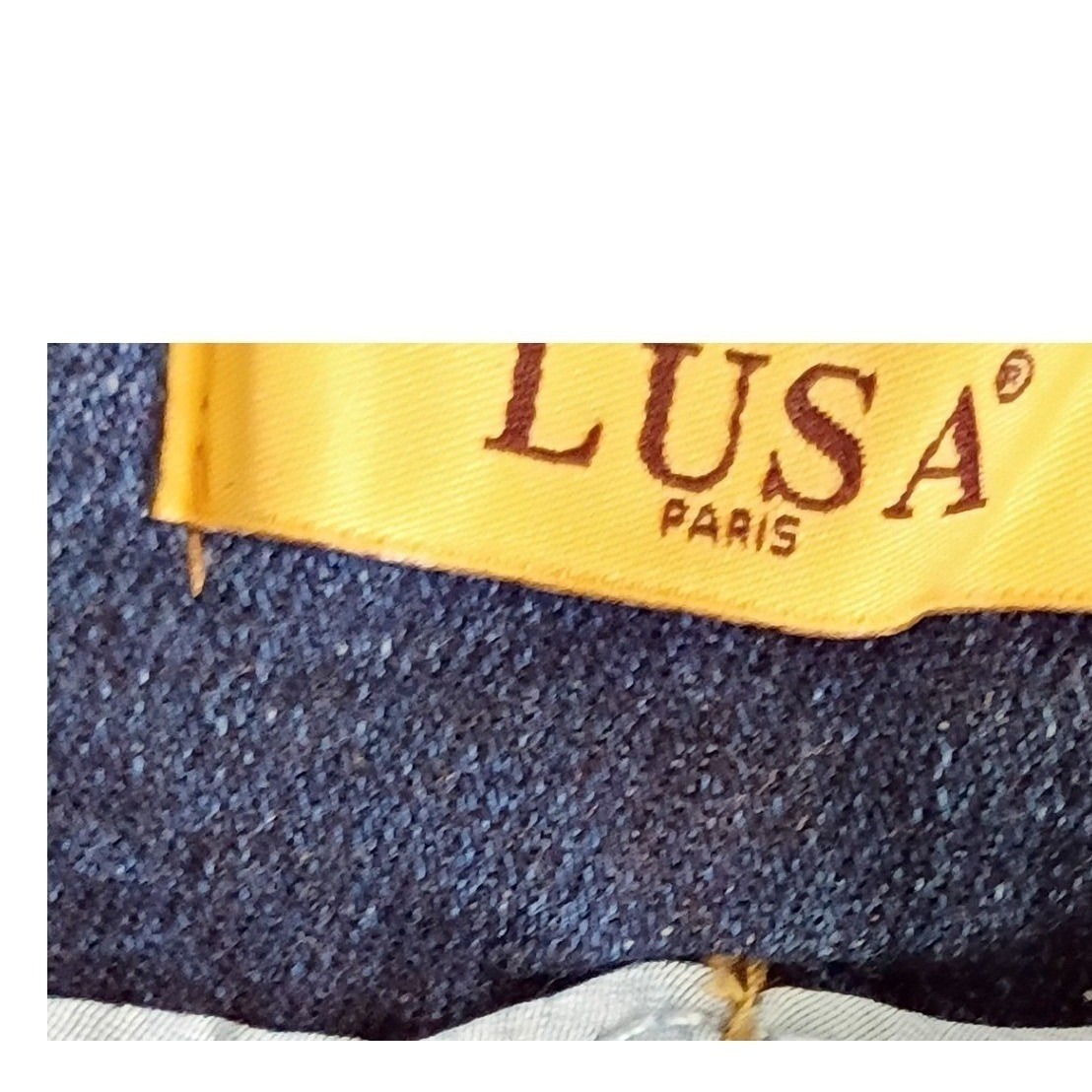 Parisian Designer LUSA High Rise Bootcut Push Up Jeans Mid Wash W26x32 EU36 image 4