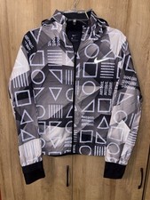 NEW WOMENS M MEDIUM NIKE SHIELD FLASH REFLECTIVE RUNNING WINDBREAKER JACKET 150