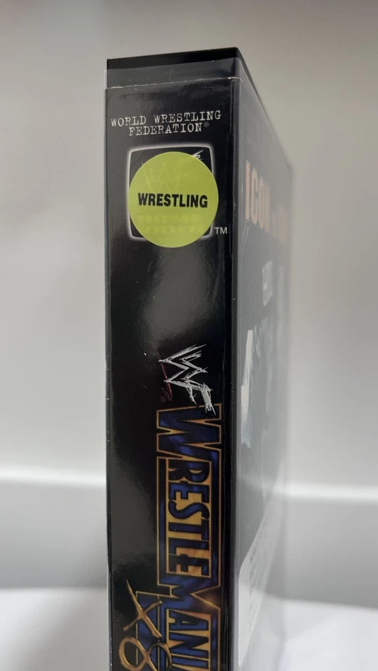 WWF Wrestlemania X8 18 2002 WWE Wrestling VHS Tape Rock Hulk Hogan HTF OOP Rare - Image 4 of 4