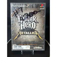 Guitar Hero Metallica Sony PlayStation 2 PS2 Game Activision 2009 Heavy Metal