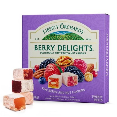 Liberty Orchards, Berry Delights - Assorted Vegan Berry Snack, Gluten Free 10 Oz