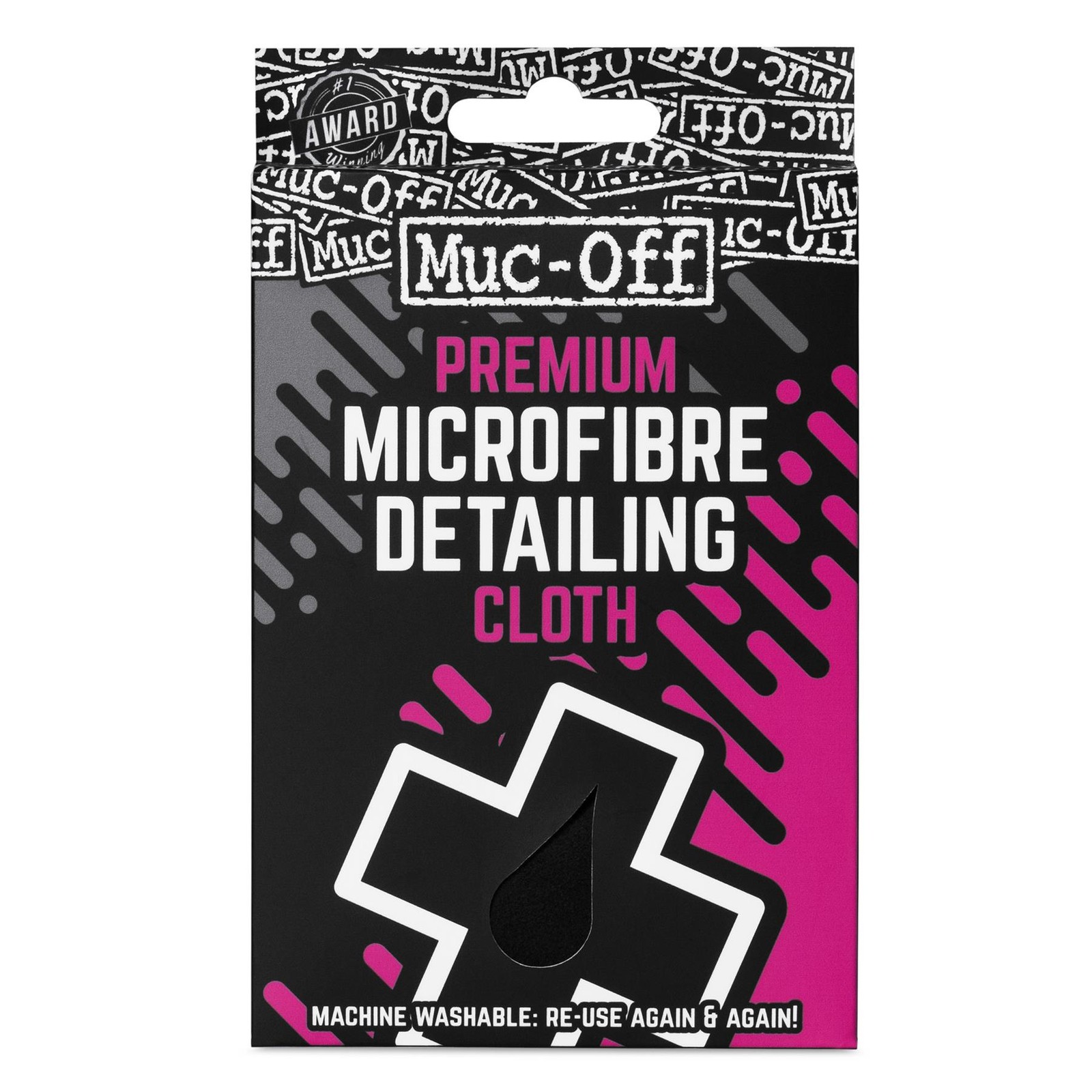 Muc-Off Motorcycle Premium Microfibre Detailing Cloth Motorbike Scooter Quad