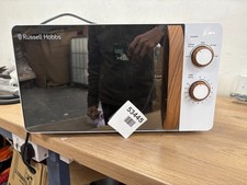 Russell Hobbs Scandi Microwave 17 Litre 700W White Wood Effect Manual RHMM713-N