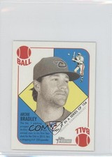 2015 Topps Heritage '51 Mini Blue Back Archie Bradley #11 Rookie RC 0f8