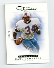 2012 Prime Proof Green#154 Earl Campbell Oilers no 09/25  ID:416969