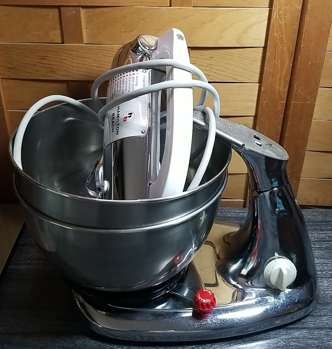 Vintage 1964 Hamilton Beach Stand Mixer Model K Clean Complete WORKS READ