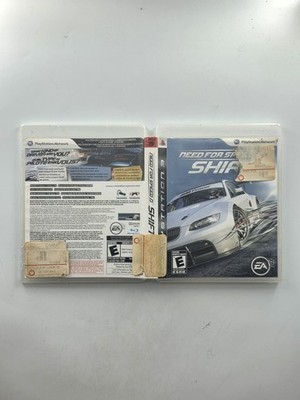 Need for Speed Shift PS3 Case Only ESRB Region 9/9