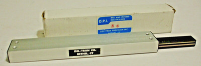 NEW Del-Tron N-6 Ball Bearing Linear Slide 4'' Travel 9lb Load 6''x 1.06'' x .53''