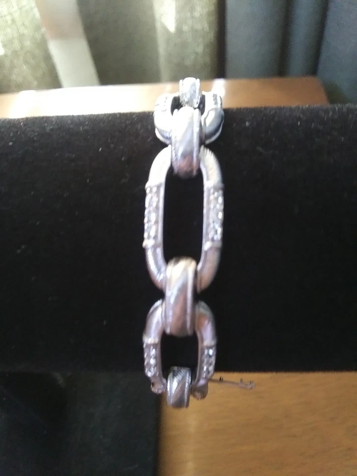 Pulsera Judith Ripka con piedras de acento de circonita cúbica de 7 1/2 pulgadas de largo Foto 2 de 4