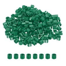 300Pcs Blank Clothes Hanger Marker Fit 3mm Rod for Garment Coding Dark Green
