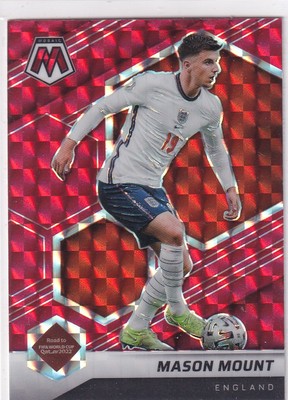 Panini 2021-22 Mosaic Road to Qatar No. 37 Mason Mount Red Mosaic