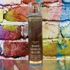 Bath Body Works Warm Vanilla Sugar Fine Fragrance Mist Body Hair 8 FL OZ Spray