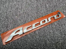 Genuine Chrome Nameplate Rear Emblem Badge For Accord Sedan Coupe 2008-2012