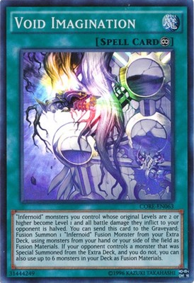Void Imagination - CORE-EN063 - Super Rare - Unlimited Edition - Near Mint