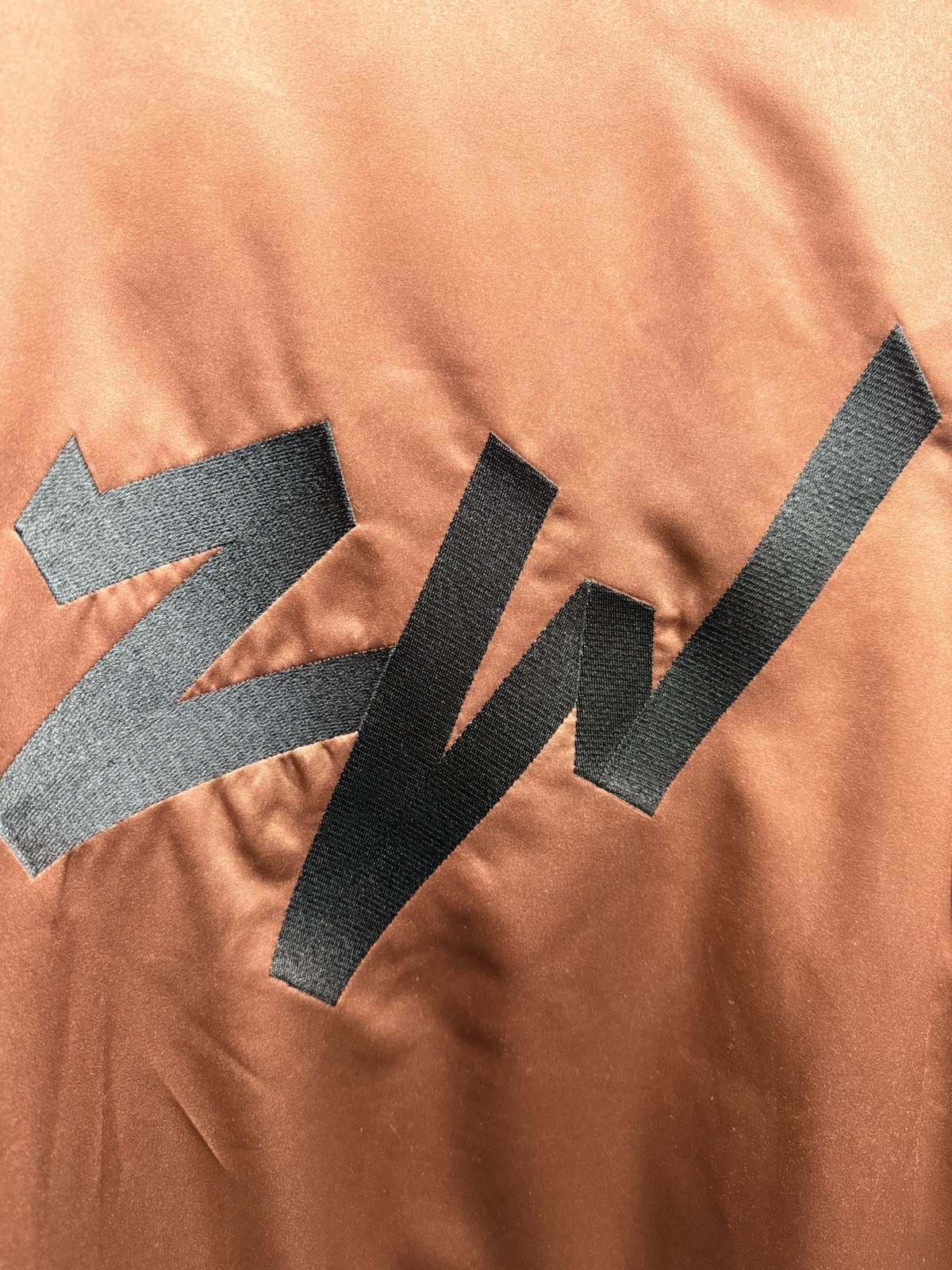 Air Jordan Zion Williamson Bomber Varsity Brown Jacket DV5633-244 Mens Large  thumbnail 13