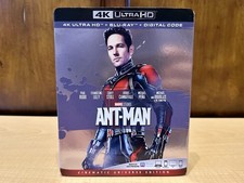 Ant-Man 4K UHD  Blu-ray w/ OOP Slipcover Marvel MCU 2-Disc Set