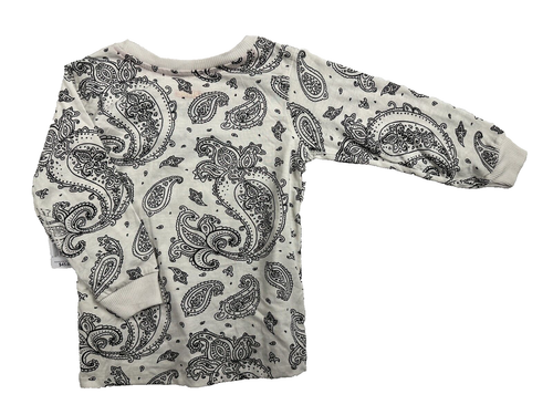 Prime Threads Boys Long Sleeve Shirt Size 6 Paisley Hustle Logo New - Picture 3 of 3