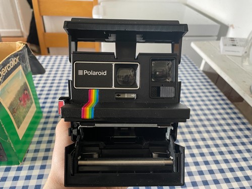 Vintage Polaroid 600 Land Camera (Never Used)