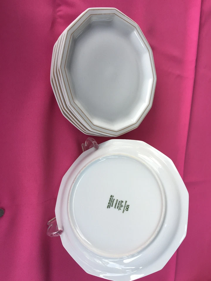 TOP 1 Rosenthal Polygon Korfu Dessert-/Frühstücksteller 20 cm sehr gut- 4x da! - Bild 3 von 3