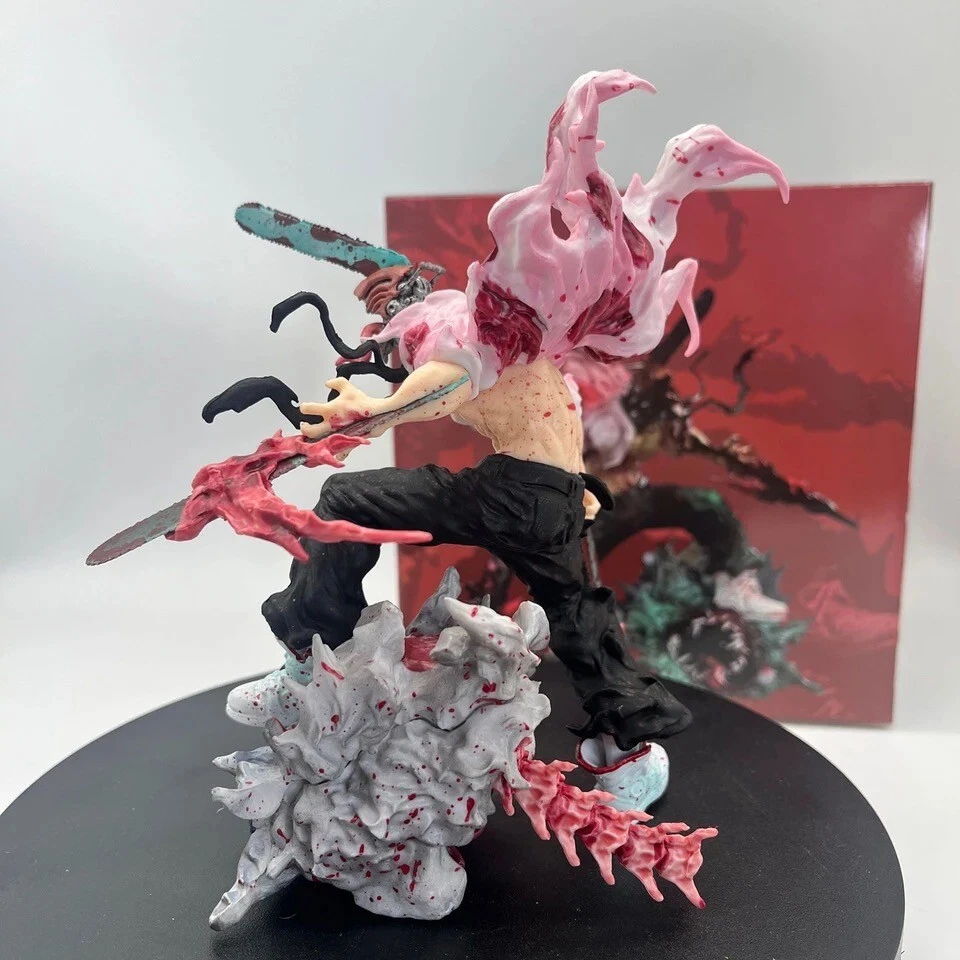 Action Figure Chainsaw Man Statua Da Collezione 16cm Nuova Denji Anime Manga - Immagine 3 di 4