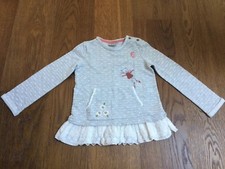 Next Pullover Pulli Sweatshirt Erdbeermaus Maus Stickerei 98 104 3 4Y wie neu