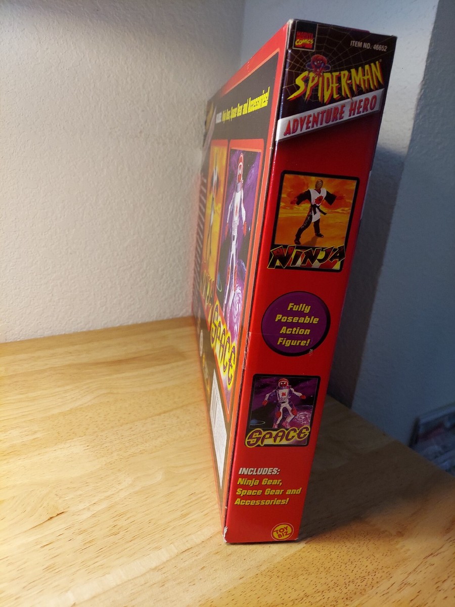 Spider-Man Adventure Hero Ninja ＆ Space Action Figure Toy Biz