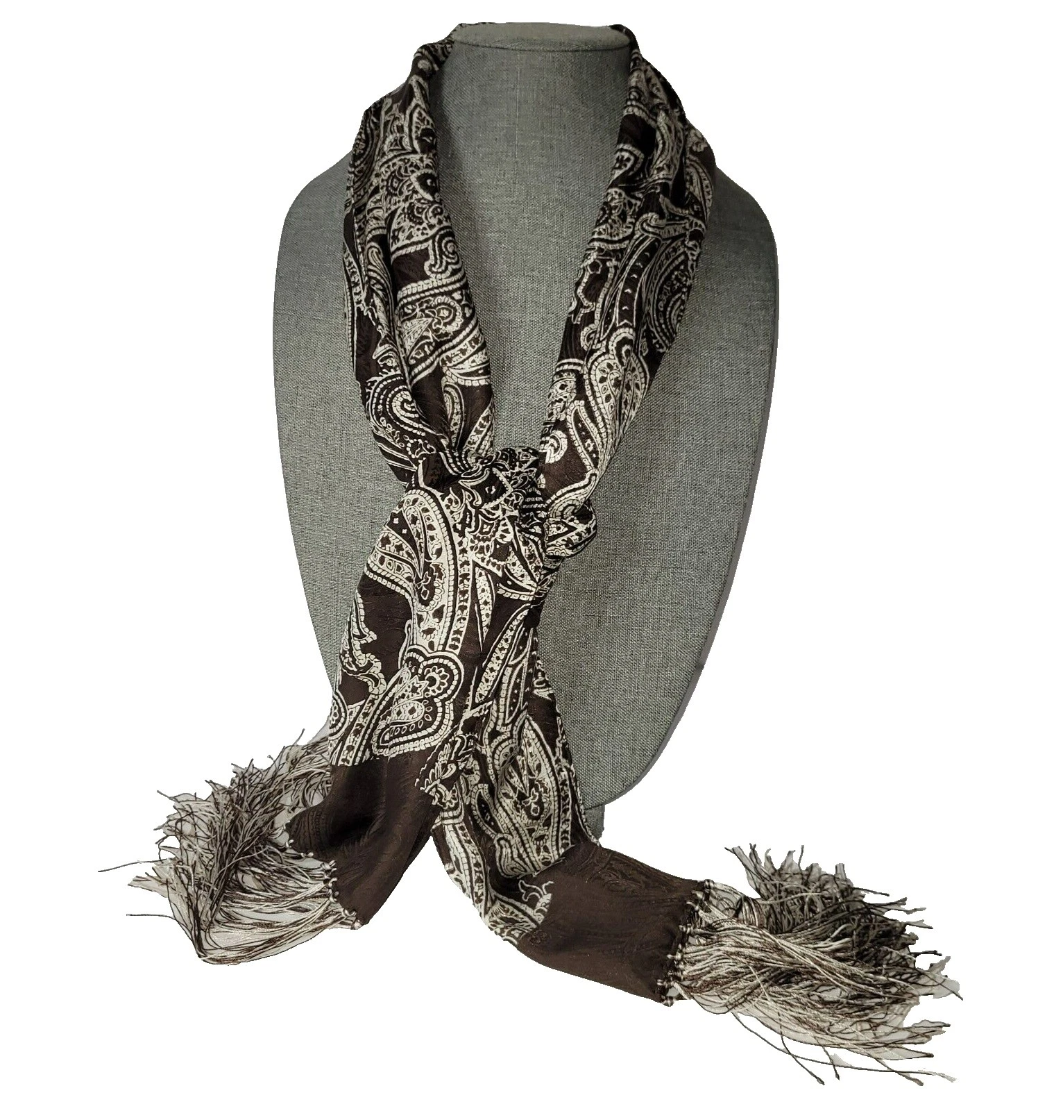 Bufandas y estolas Vintage Casual Blanco