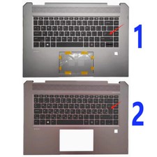 For HP X360 ZBook Studio G5 Laptop Keyboard Palmrest C Shell Case L34211-001