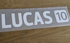 Patch Flocage Personnalisable Prénom + Numéro + Couleur au choix PSG OM Porté