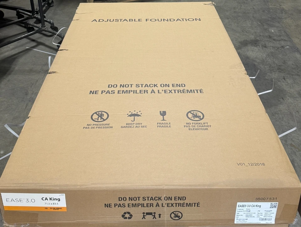 Base ajustable Sealy Ease 3.0 California tamaño king - solo recogida local Foto 2 de 4