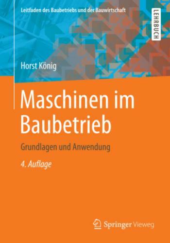 Thumbnail - Maschinen Baubetrieb Grundlagen Und Anwendung 2586