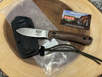 ESEE Knives Ashley Game Knife S35VN Blade Brown Micarta Kydex ESEE-AGK-35V