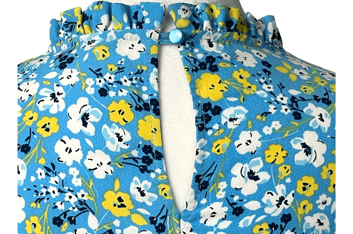 NEW LOOK Women's Fit And Flare Midi Dress in Teal Blue Floral Size 14 | eBay
