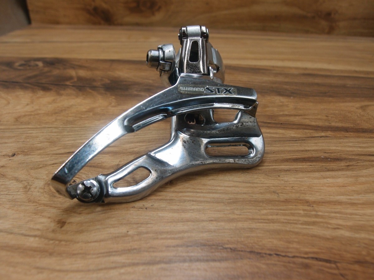 1995 MTB front derailleur Shimano STX FD-MC32 VIA Japan top pull