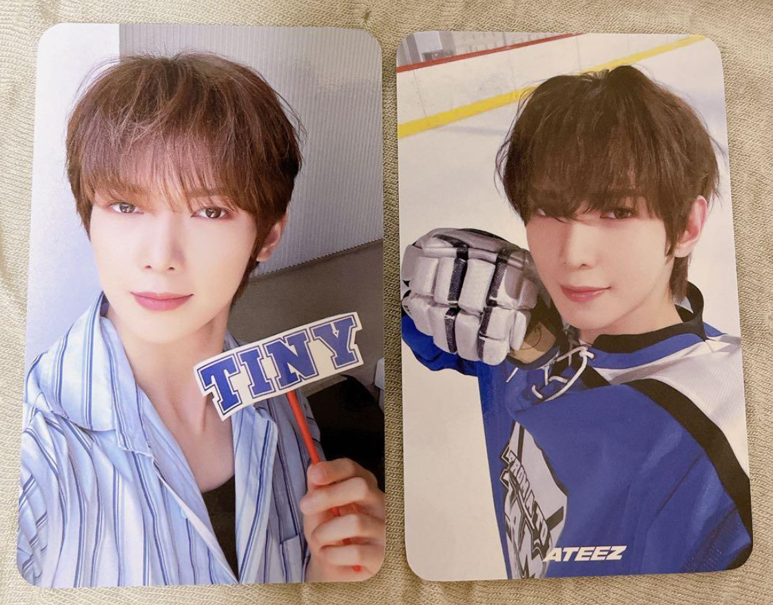 ATEEZ Phocard 2024 Fan Meeting ATINY'S VOYAGE Official Double