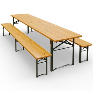 Table Bench Set Garden Outdoor Patio Bbq Party 220cm Dining Furniture Trestle 4250525336061 Ebay