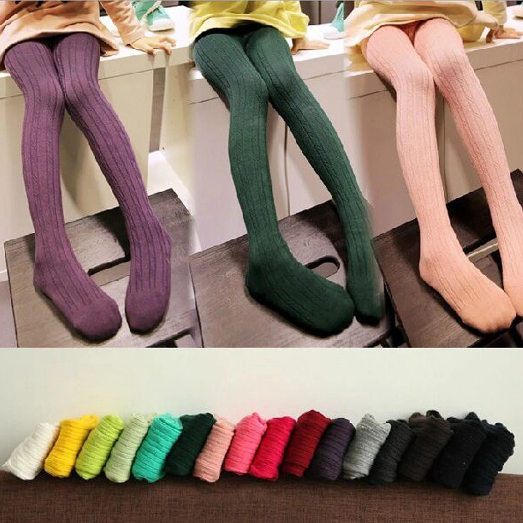 Baby Kids Toddlers Girls Knee High Socks Tights Leg Warmer Stockings For Age3 12